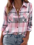 long sleeve shirts. business casual outfits. flannel jacket with pockets.