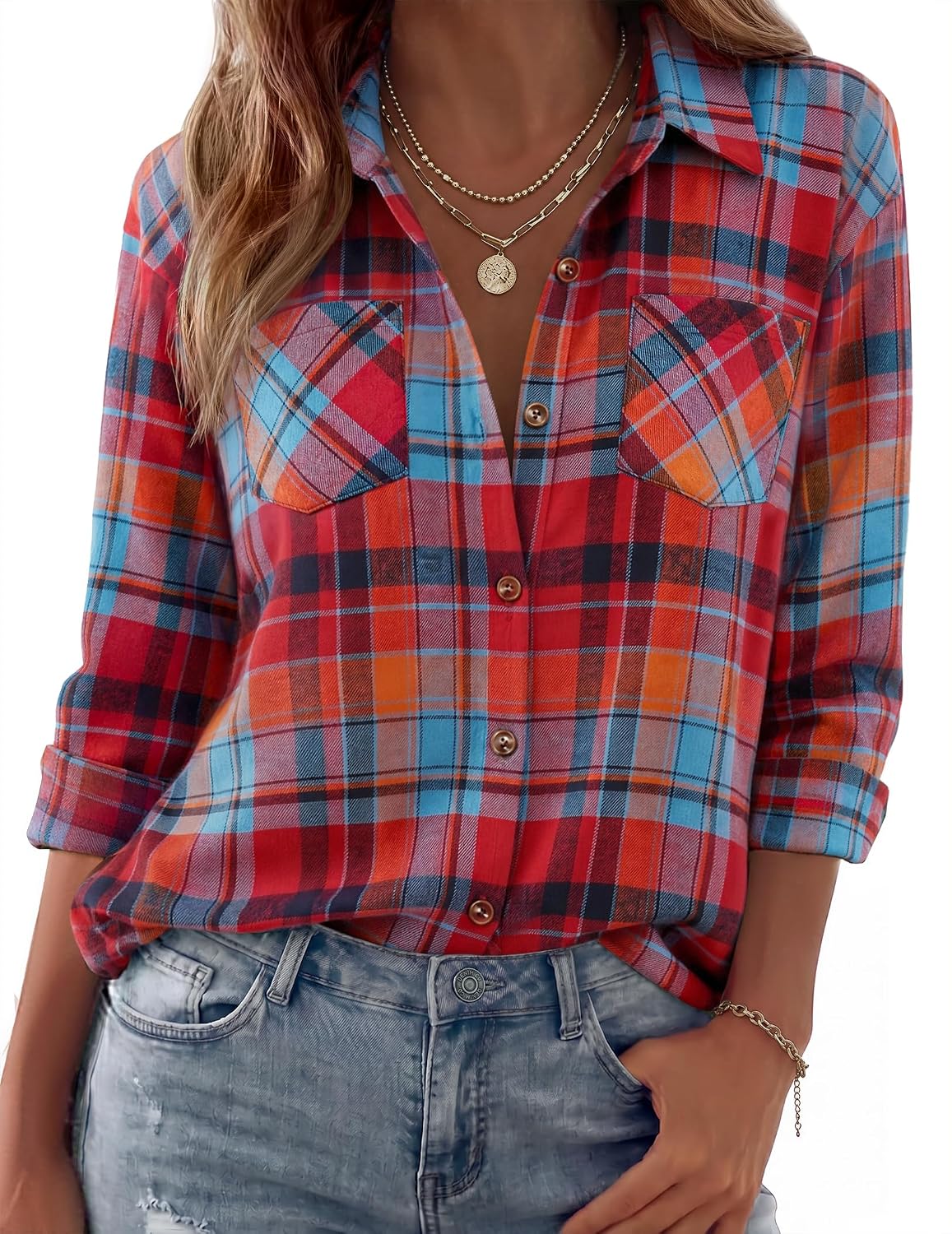 long sleeve shirts. business casual outfits. flannel jacket with pockets.