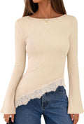 Fitted T-Shirt. Ruched Accent. Side Slit Clothes. Stretchy Knit Fabric. Work Blouses.