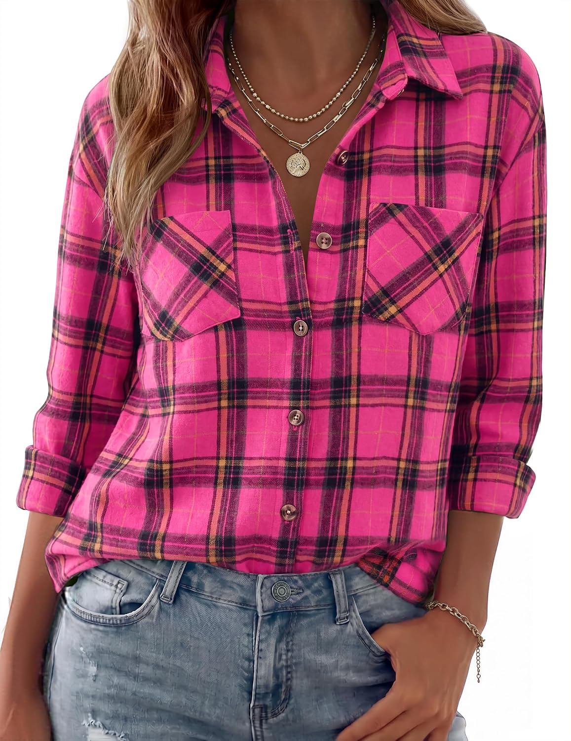 long sleeve shirts. business casual outfits. flannel jacket with pockets.