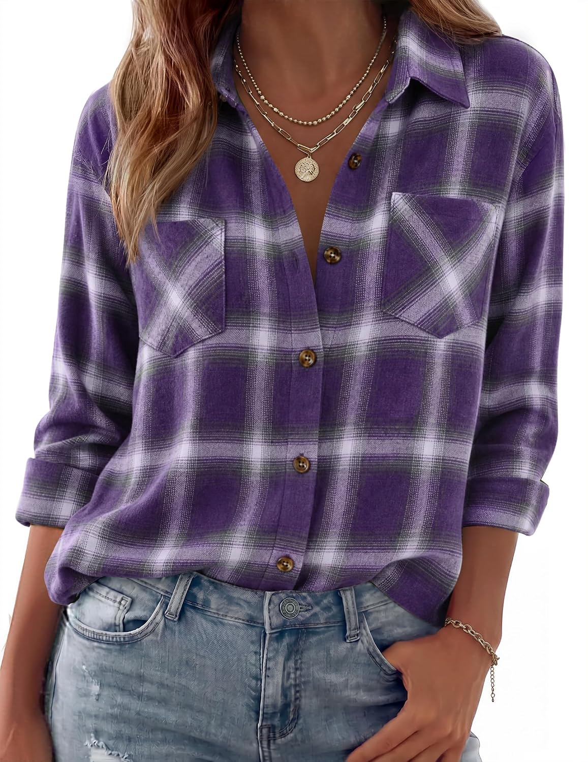 long sleeve shirts. business casual outfits. flannel jacket with pockets.