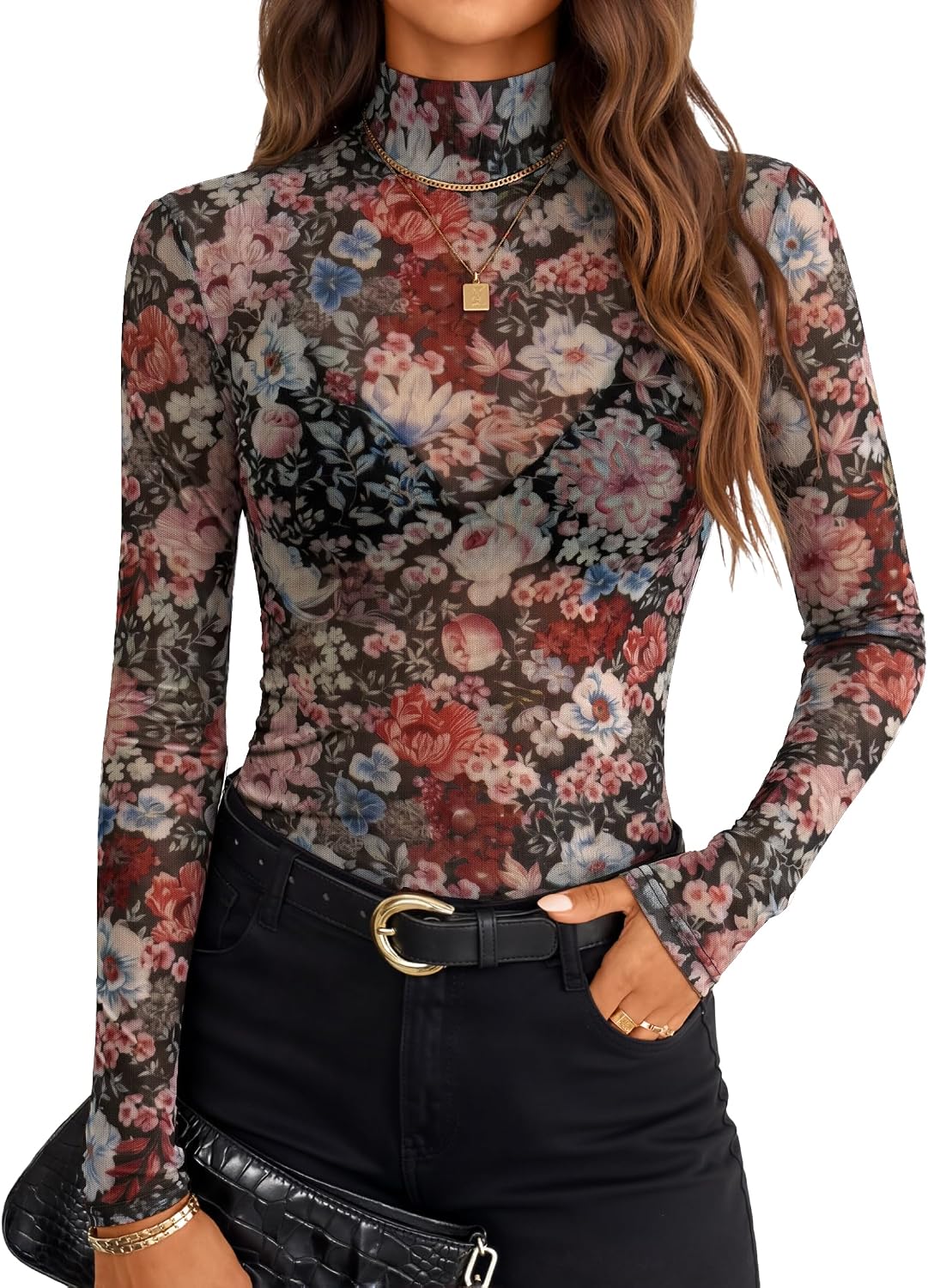 See Through Fitted Blouses. Sexy Cute T-Shirts.
